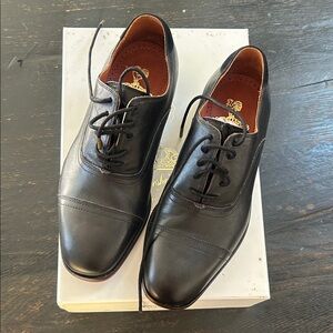 Florsheim Black Leather Men's Oxfords